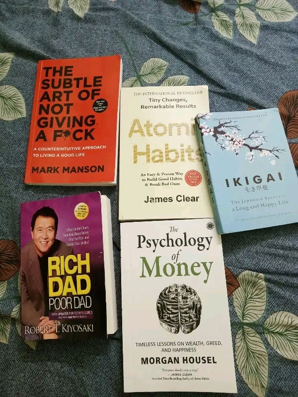 5 Self Help Book combo ! Steal deal