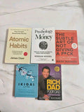 5 Self Help Book combo ! Steal deal